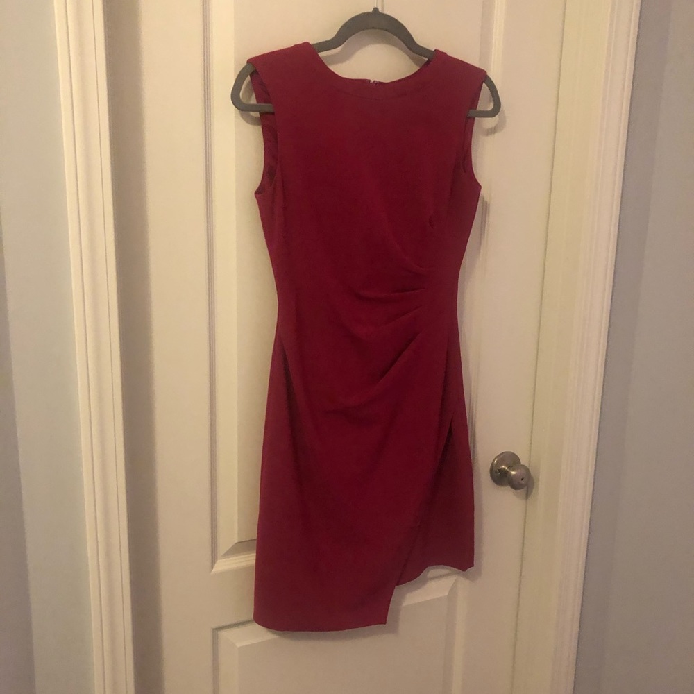 Pink business dress